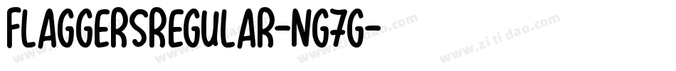 FlaggersRegular-ng7g字体转换