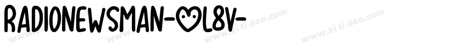 RadioNewsman-YL8v字体转换
