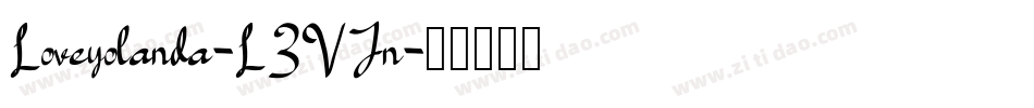 Loveyolanda-L3VJn字体转换