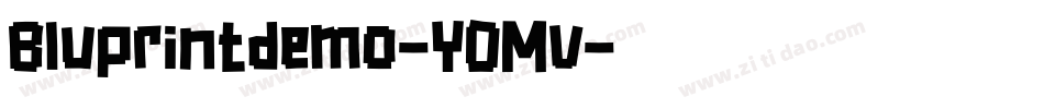 Bluprintdemo-YOMv字体转换