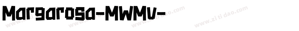 Margarosa-MWMv字体转换