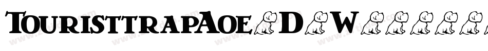 TouristtrapAoe-D5W字体转换