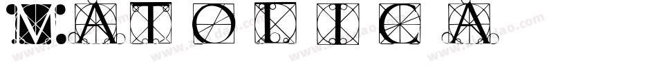 Matolica字体转换