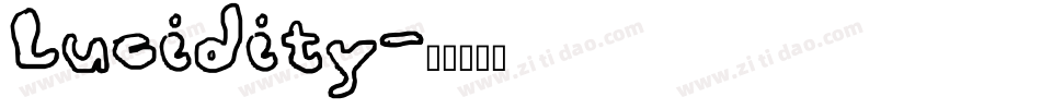 Lucidity字体转换