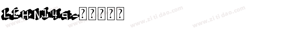 LEHN149字体转换