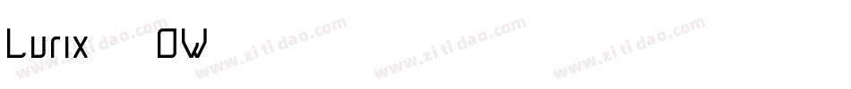 Lurix-48OW字体转换 Lurix-48OW字体转换