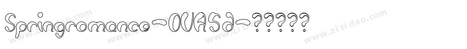 Springromance-OVA5d字体转换 Springromance-OVA5d字体转换