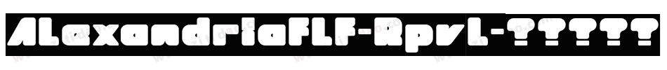 Alexandriaflf-Rpvl字体转换