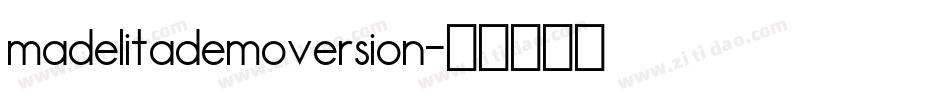 madelitademoversion字体转换