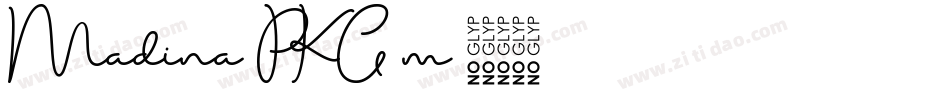Madina-PKG7m字体转换 Madina-PKG7m字体转换