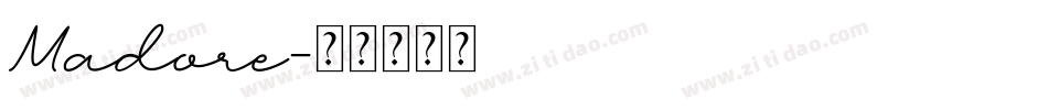 Madore字体转换