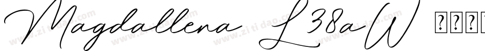 Magdallena-L38aW字体转换