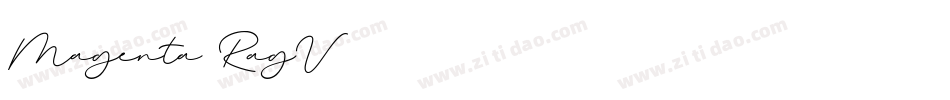 Magenta-RagV字体转换