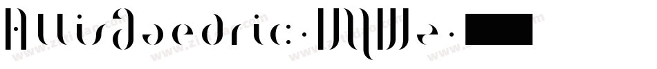 AllisDaedric-VYWz字体转换