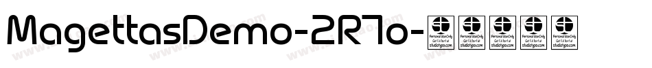 MagettasDemo-2R7o字体转换