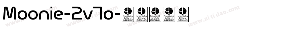 Moonie-2v7o字体转换