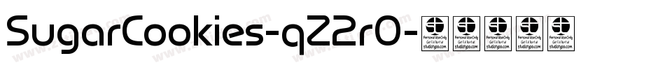 SugarCookies-qZ2r0字体转换