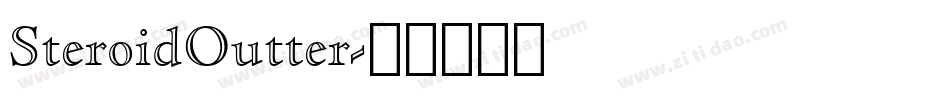 SteroidOutter字体转换