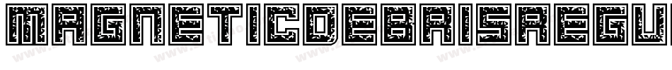 MagneticDebrisRegular-e8XB字体转换