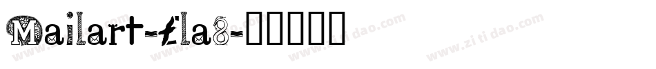 Mailart-Ela8字体转换