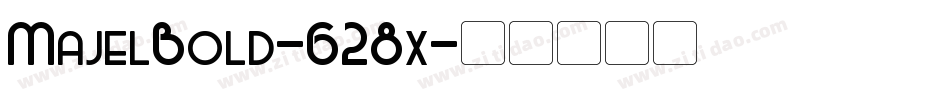 MajelBold-628x字体转换