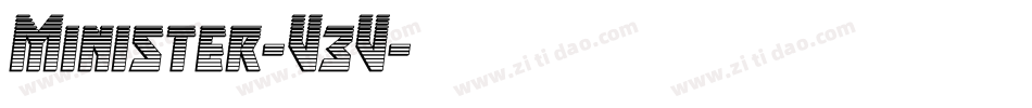 Minister-V3V字体转换