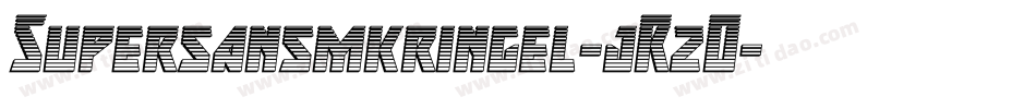 Supersansmkringel-jR2O字体转换 Supersansmkringel-jR2O字体转换