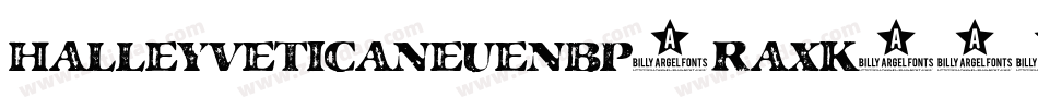 HalleyveticaNeueNbp-rAxK字体转换