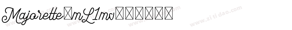 Majorette-mL1mv字体转换