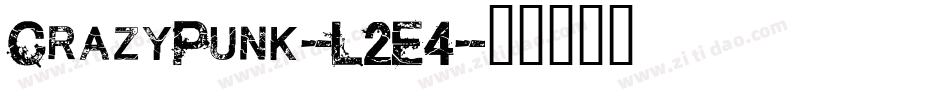 CrazyPunk-L2E4字体转换