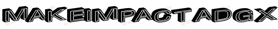 Makeimpact-AdGx字体转换