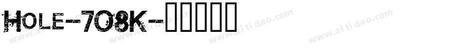 Hole-7O8K字体转换