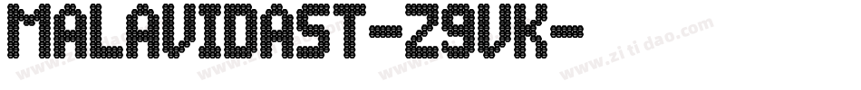 MalaVidaSt-Z9VK字体转换