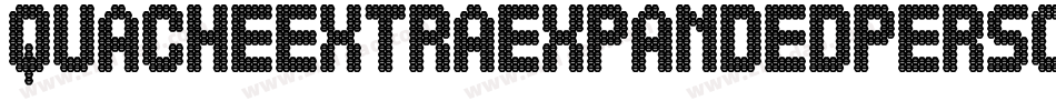 Quacheextraexpandedpersonal-p79vK字体转换