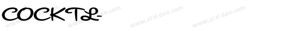 COCKTL字体转换