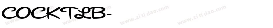 COCKTLB字体转换