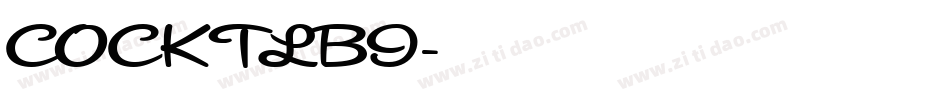 COCKTLBI字体转换