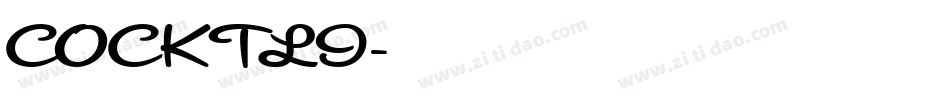 COCKTLI字体转换