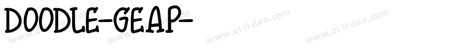 Doodle-gEap字体转换