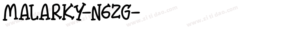 Malarky-n6zg字体转换