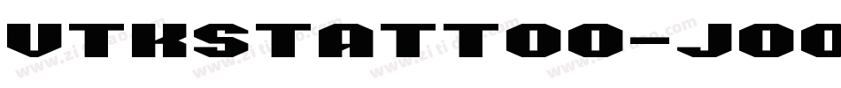 VtksTattoo-JOoK字体转换