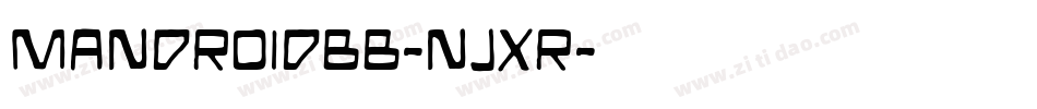 MandroidBb-njXR字体转换