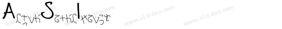 AngloSaxonItalic字体转换