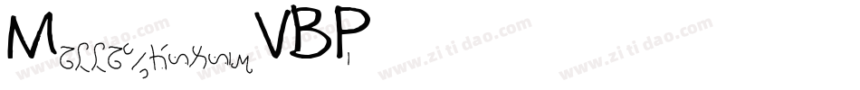 Mannamoses-wVBP字体转换