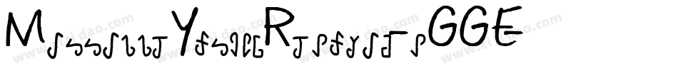 MannaffeYunisRegular-gGGE字体转换