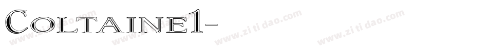 Coltaine1字体转换