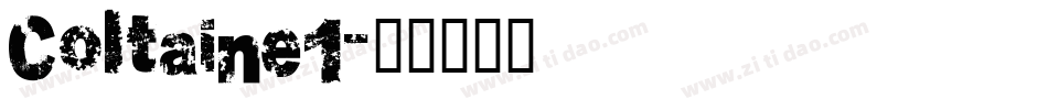 Coltaine1字体转换