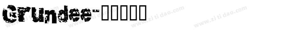 Grundee字体转换