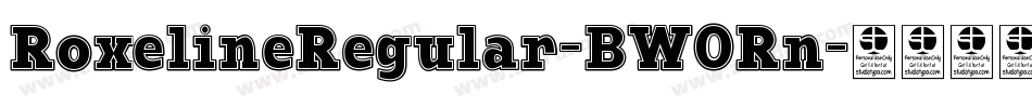 RoxelineRegular-BW0Rn字体转换 RoxelineRegular-BW0Rn字体转换