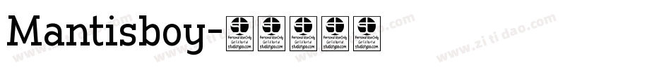 Mantisboy字体转换